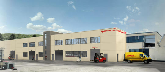 Extension steel construction