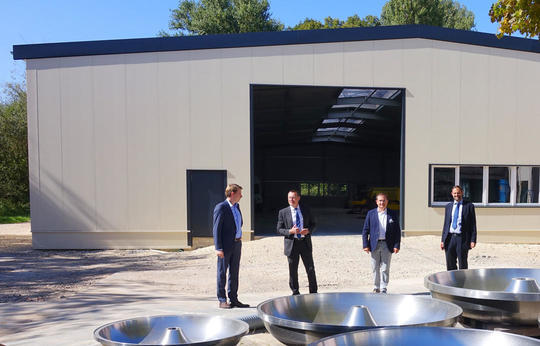 Opening of the new production hall